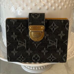 🦋RARE🦋Louis Vuitton Denim Monogram PM Agenda